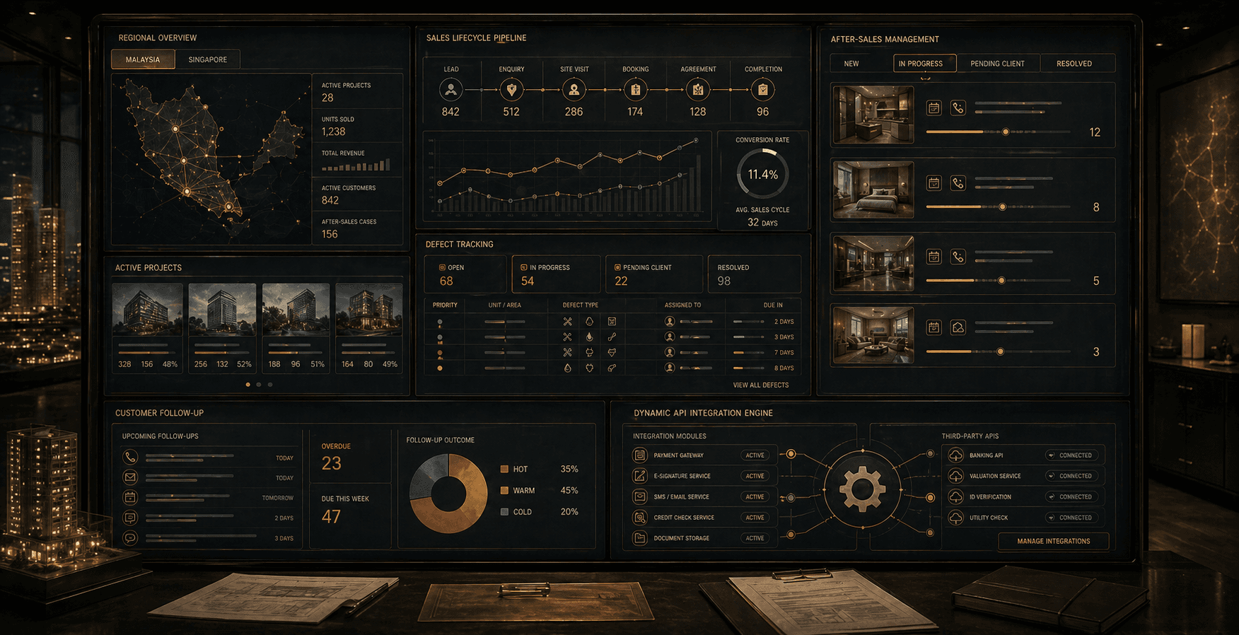Regional Property Sales Management project visual